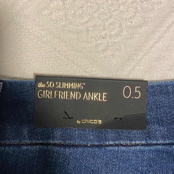 Chico's So Slimming Girlfriend Ankle Jeans - Picture 5 of 9